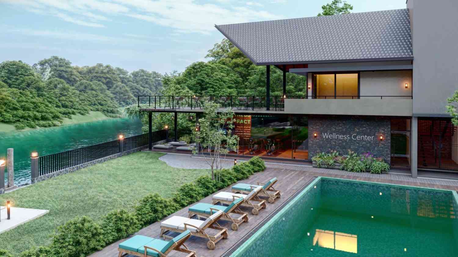 ICON Galle master bedroom interior with luxury furnishings